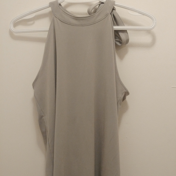 Banana Republic Grey Sleeveless blouse - Picture 2 of 4